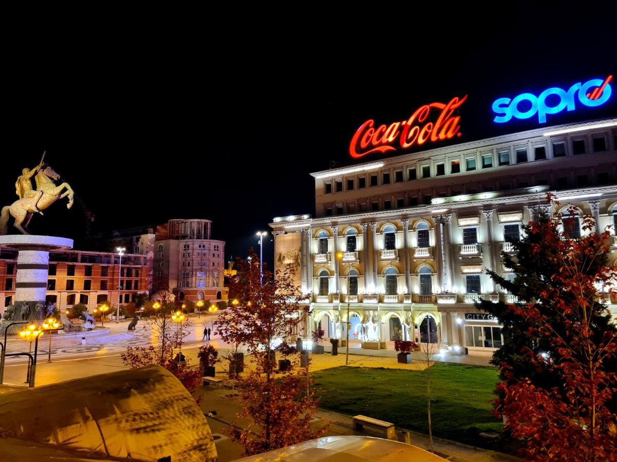 Apartmán Mika Square Skopje Exteriér fotografie
